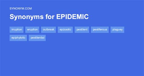 antonyms for epidemic